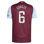 aston villa wsl adidas home authentic shirt 2024-25 with corsie 6 printing Collection | Official Aston Villa Jerseys for Fans