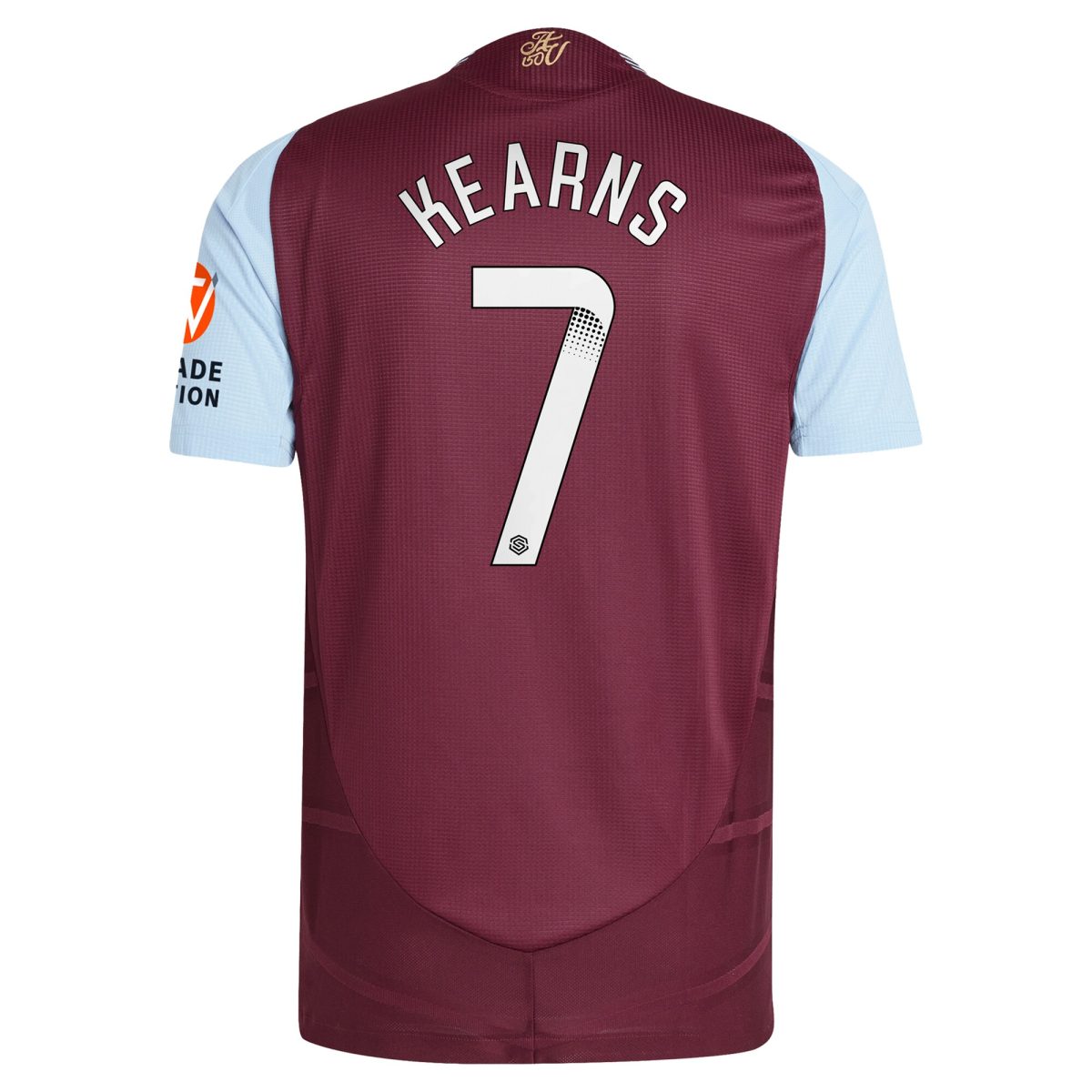 aston villa wsl adidas home authentic shirt 2024-25 with kearns 7 printing Collection | Official Aston Villa Jerseys for Fans