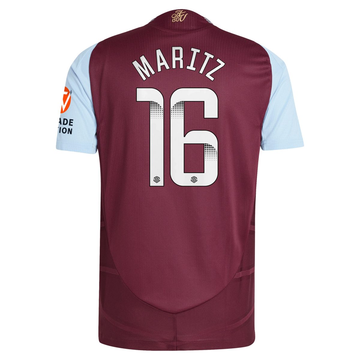 aston villa wsl adidas home authentic shirt 2024-25 with maritz 26 printing Collection | Official Aston Villa Jerseys for Fans