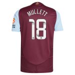 aston villa wsl adidas home authentic shirt 2024-25 with mullett 18 printing Collection | Official Aston Villa Jerseys for Fans