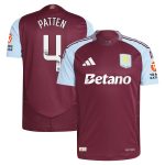 aston villa wsl adidas home authentic shirt 2024-25 with patten 4 printing Collection | Official Aston Villa Jerseys for Fans