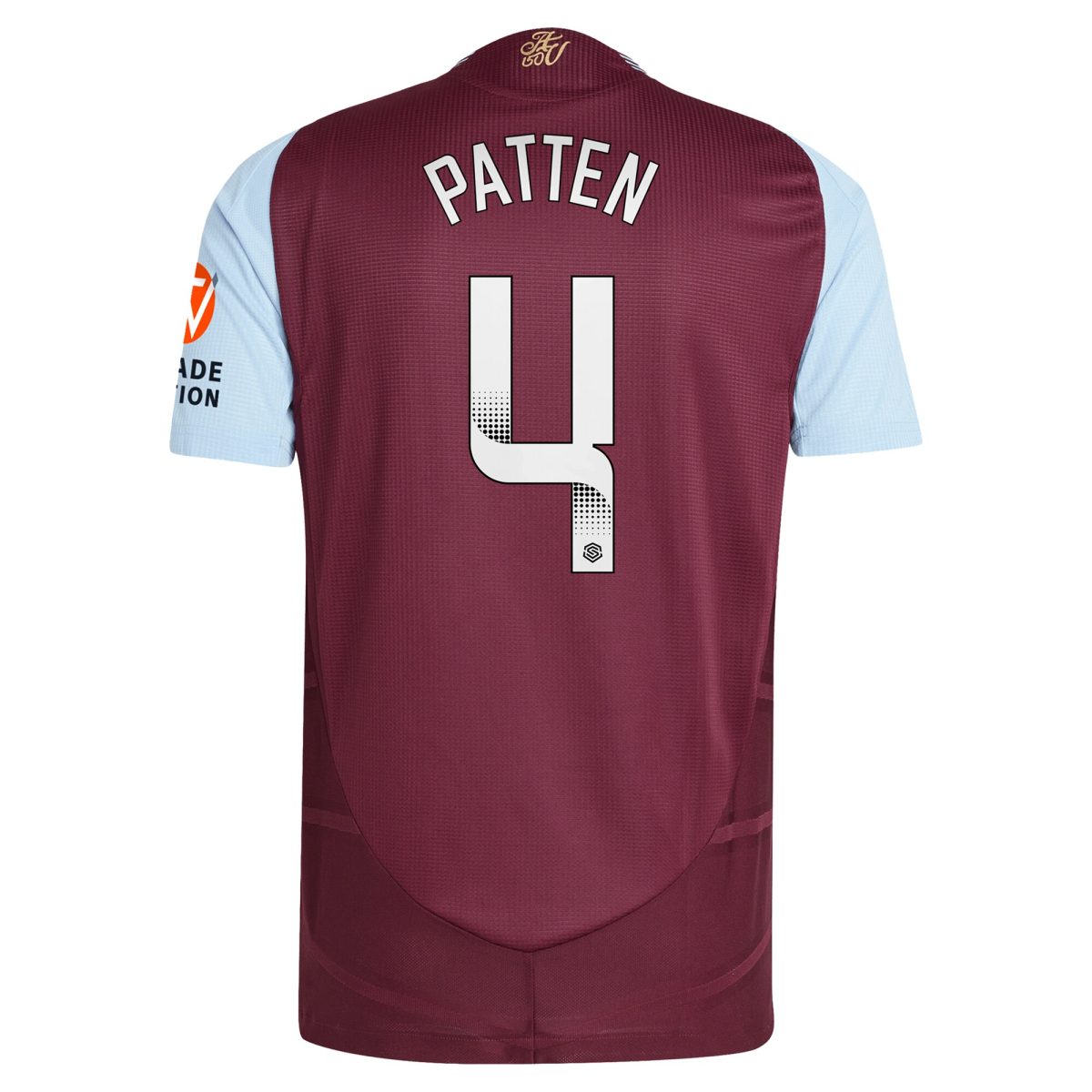aston villa wsl adidas home authentic shirt 2024-25 with patten 4 printing Collection | Official Aston Villa Jerseys for Fans