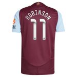 aston villa wsl adidas home authentic shirt 2024-25 with robinson 11 printing Collection | Official Aston Villa Jerseys for Fans