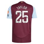 aston villa wsl adidas home authentic shirt 2024-25 with taylor 25 printing Collection | Official Aston Villa Jerseys for Fans