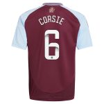 aston villa wsl adidas home shirt 2024-25 – kids with corsie 6 printing Collection | Official Aston Villa Jerseys for Fans