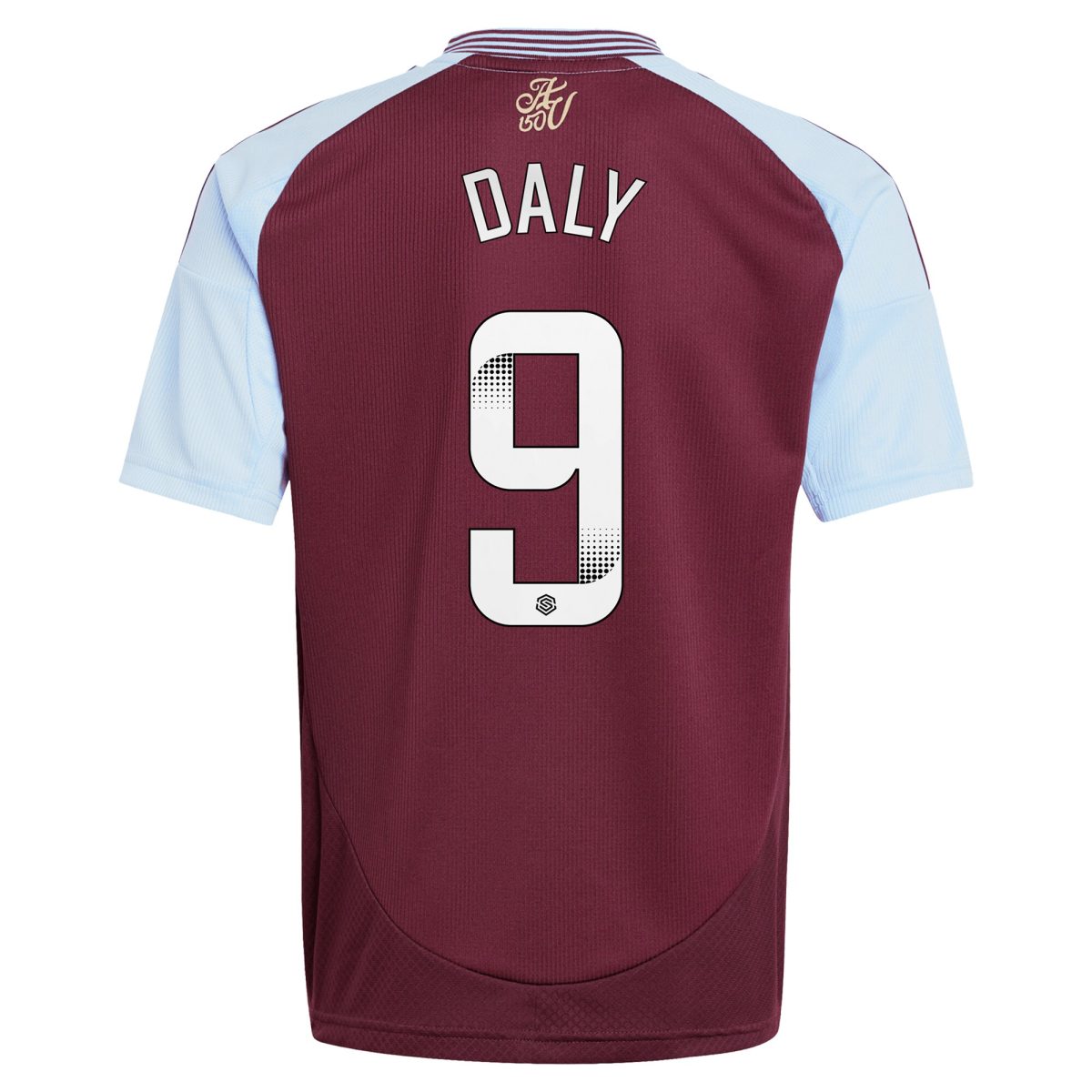 aston villa wsl adidas home shirt 2024-25 – kids with daly 9 printing Collection | Official Aston Villa Jerseys for Fans