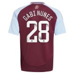 aston villa wsl adidas home shirt 2024-25 – kids with gabi nunes 28 printing Collection | Official Aston Villa Jerseys for Fans