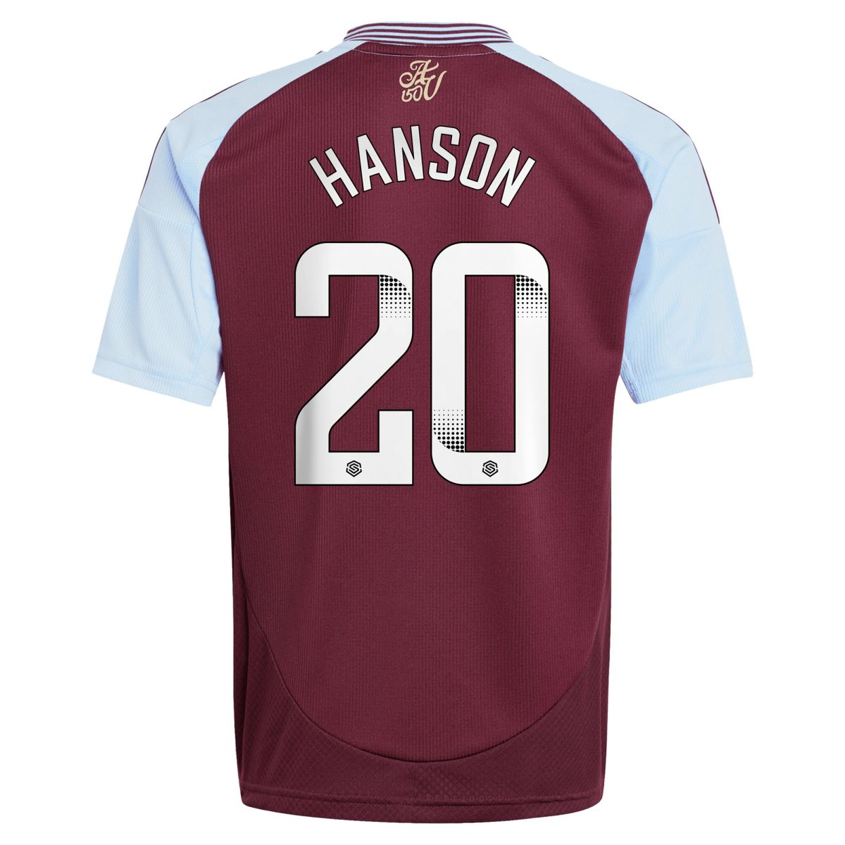 aston villa wsl adidas home shirt 2024-25 – kids with hanson 20 printing Collection | Official Aston Villa Jerseys for Fans