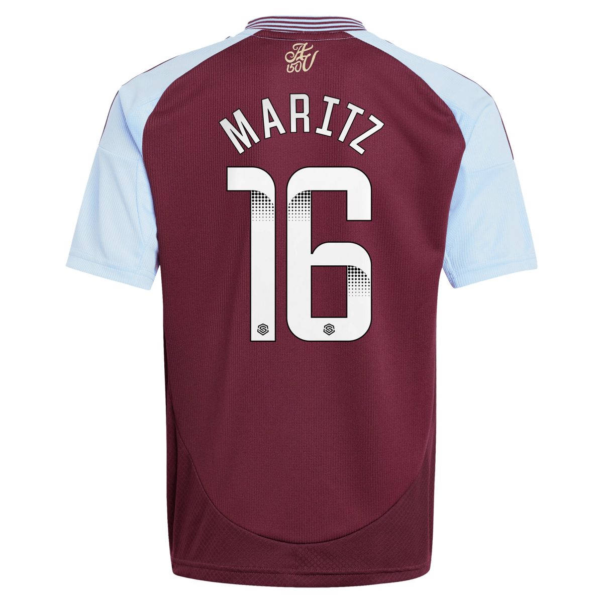 aston villa wsl adidas home shirt 2024-25 – kids with maritz 26 printing Collection | Official Aston Villa Jerseys for Fans