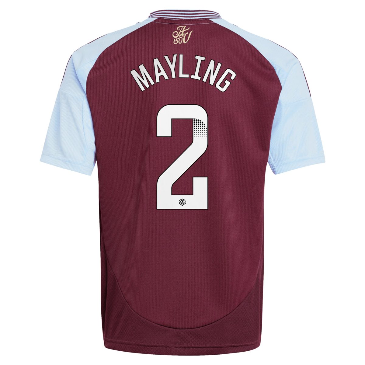 aston villa wsl adidas home shirt 2024-25 – kids with mayling 2 printing Collection | Official Aston Villa Jerseys for Fans