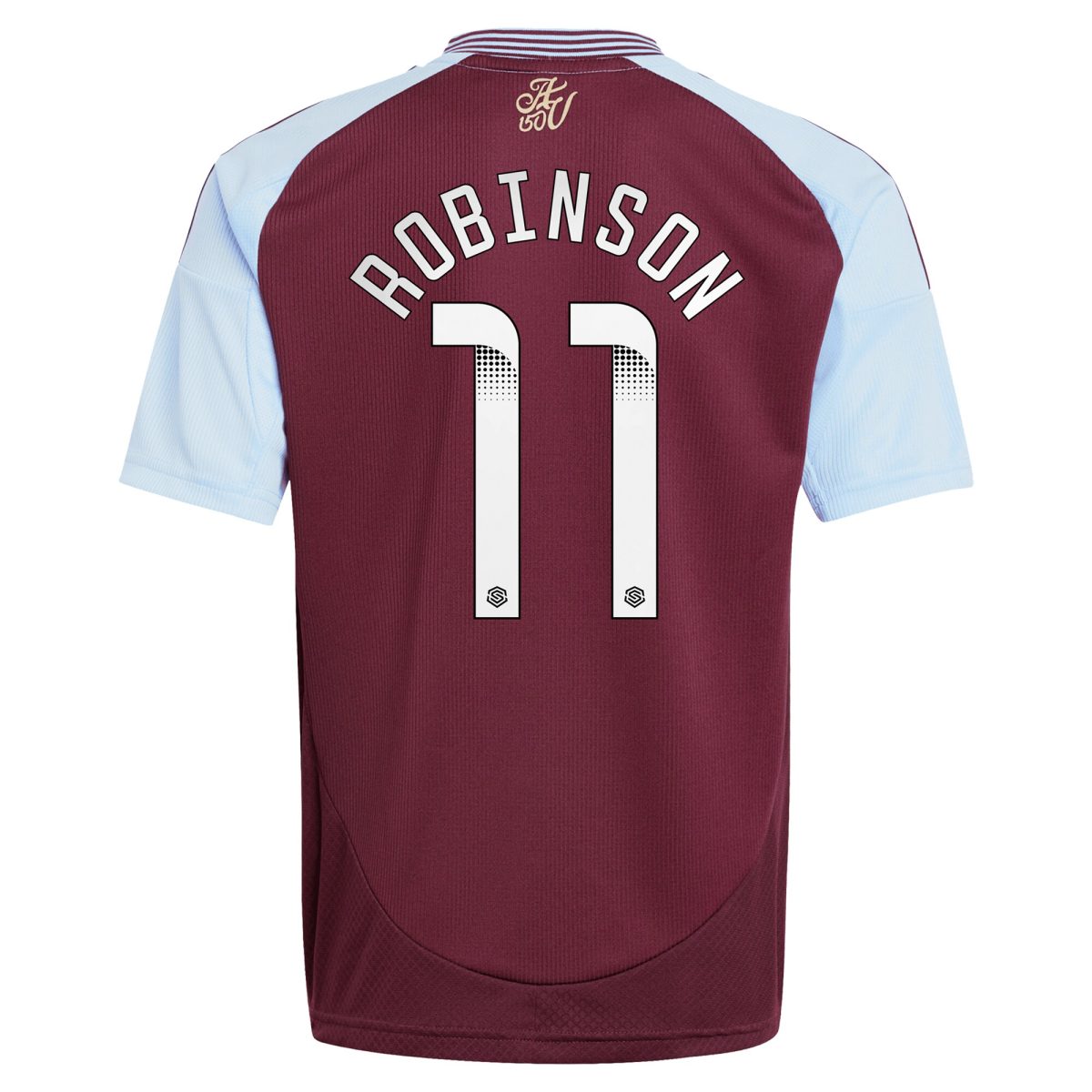 aston villa wsl adidas home shirt 2024-25 – kids with robinson 11 printing Collection | Official Aston Villa Jerseys for Fans