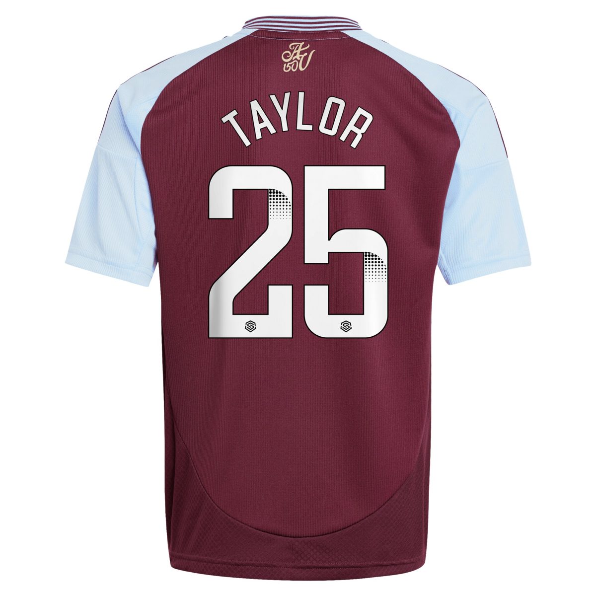 aston villa wsl adidas home shirt 2024-25 – kids with taylor 25 printing Collection | Official Aston Villa Jerseys for Fans