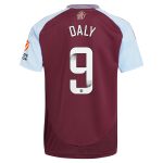 aston villa wsl adidas home shirt 2024-25 with daly 9 printing Collection | Official Aston Villa Jerseys for Fans