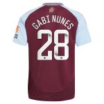 aston villa wsl adidas home shirt 2024-25 with gabi nunes 28 printing Collection | Official Aston Villa Jerseys for Fans