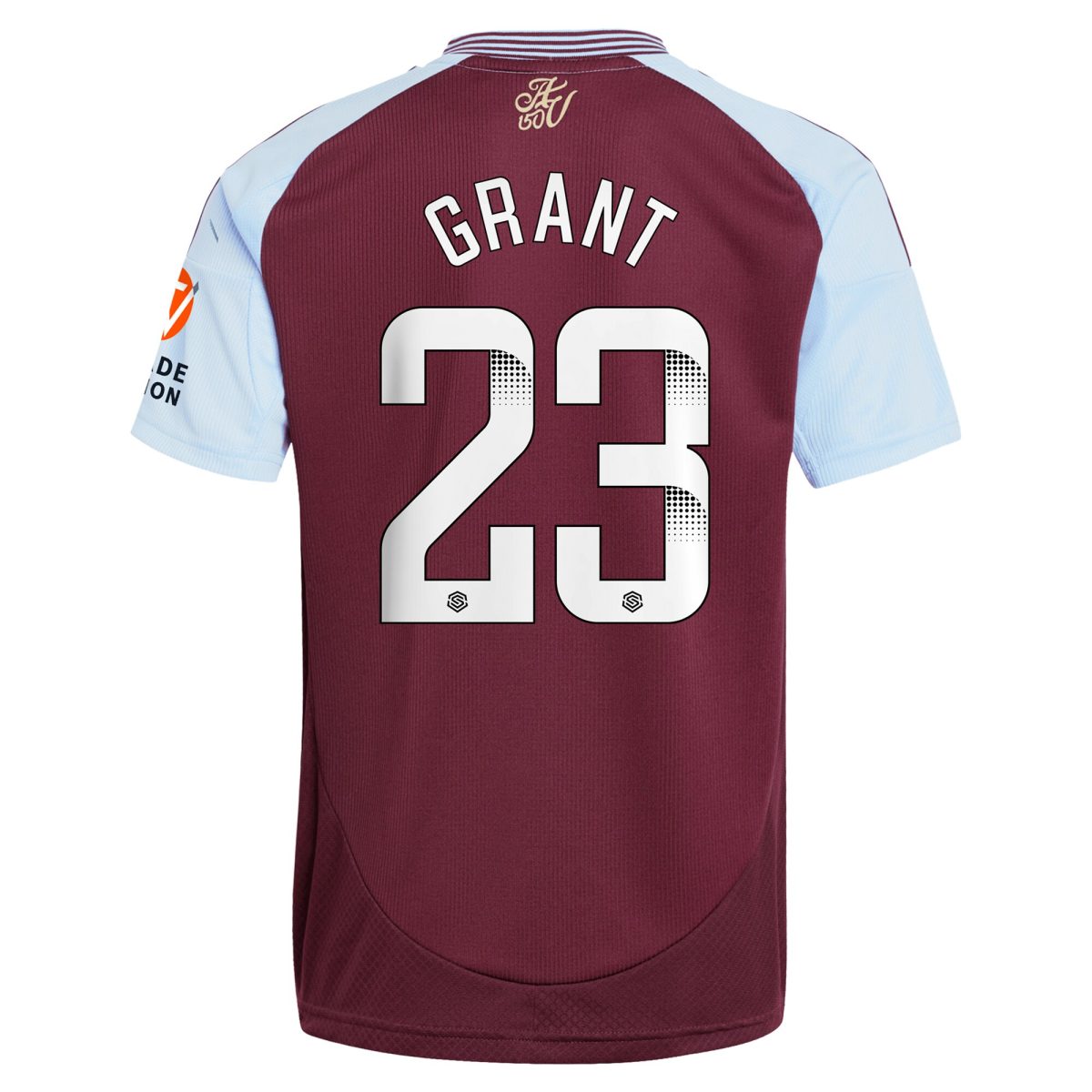 aston villa wsl adidas home shirt 2024-25 with grant 23 printing Collection | Official Aston Villa Jerseys for Fans