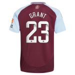 aston villa wsl adidas home shirt 2024-25 with grant 23 printing Collection | Official Aston Villa Jerseys for Fans