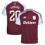 aston villa wsl adidas home shirt 2024-25 with hanson 20 printing Collection | Official Aston Villa Jerseys for Fans