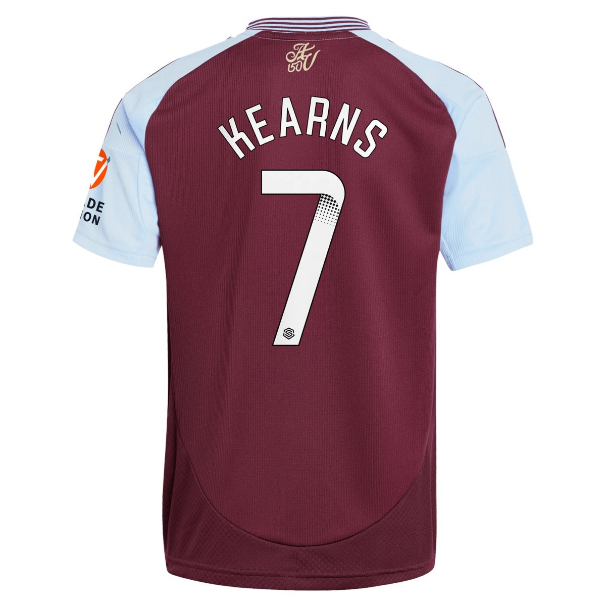 aston villa wsl adidas home shirt 2024-25 with kearns 7 printing Collection | Official Aston Villa Jerseys for Fans
