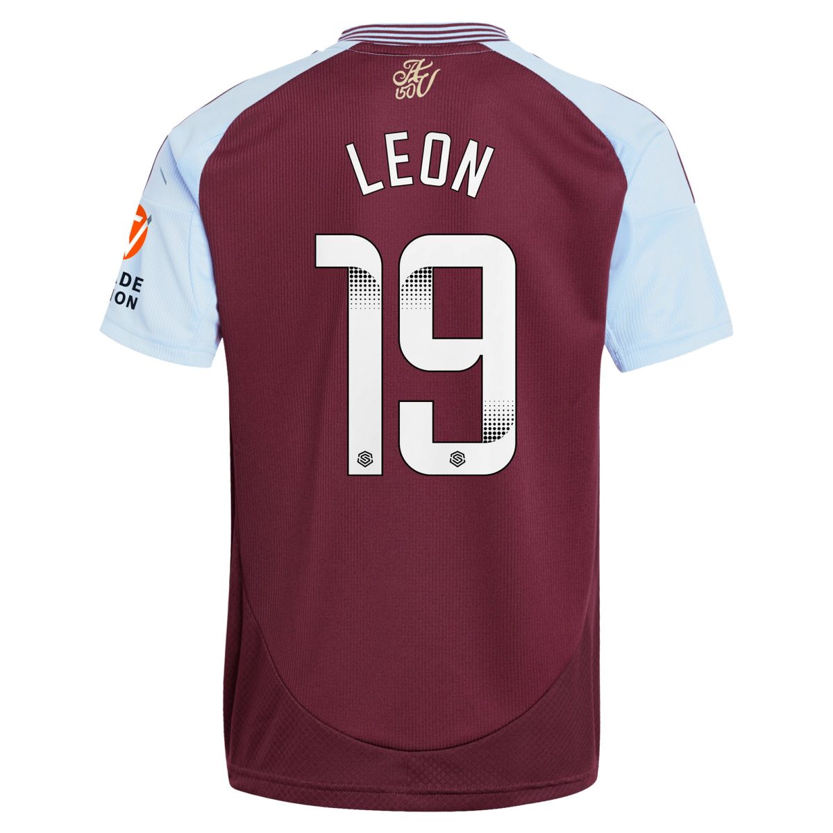 aston villa wsl adidas home shirt 2024-25 with leon 19 printing Collection | Official Aston Villa Jerseys for Fans
