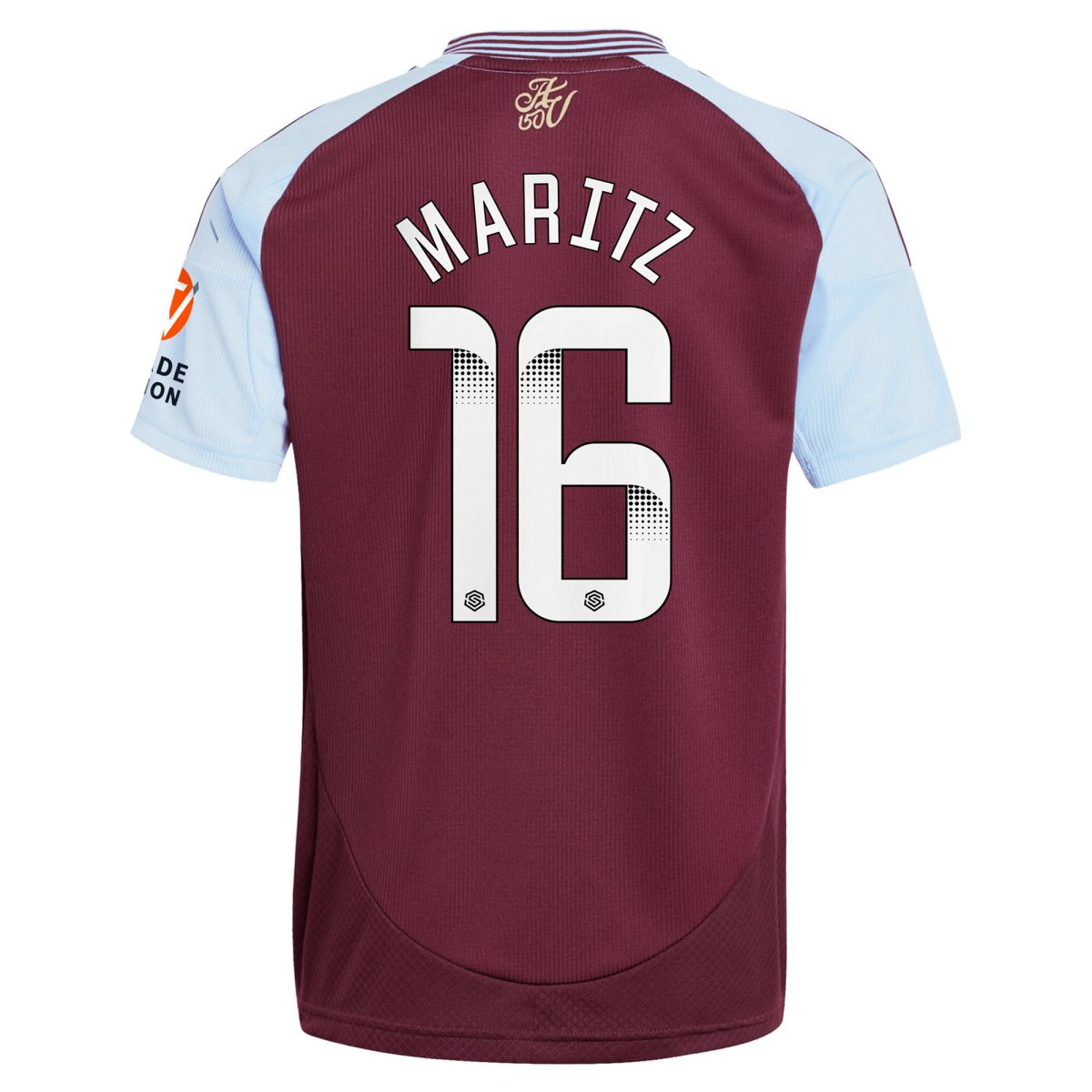 aston villa wsl adidas home shirt 2024-25 with maritz 26 printing Collection | Official Aston Villa Jerseys for Fans