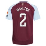 aston villa wsl adidas home shirt 2024-25 with mayling 2 printing Collection | Official Aston Villa Jerseys for Fans