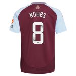 aston villa wsl adidas home shirt 2024-25 with nobbs 8 printing Collection | Official Aston Villa Jerseys for Fans