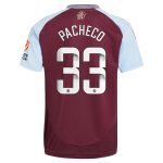 aston villa wsl adidas home shirt 2024-25 with pacheco 33 printing Collection | Official Aston Villa Jerseys for Fans