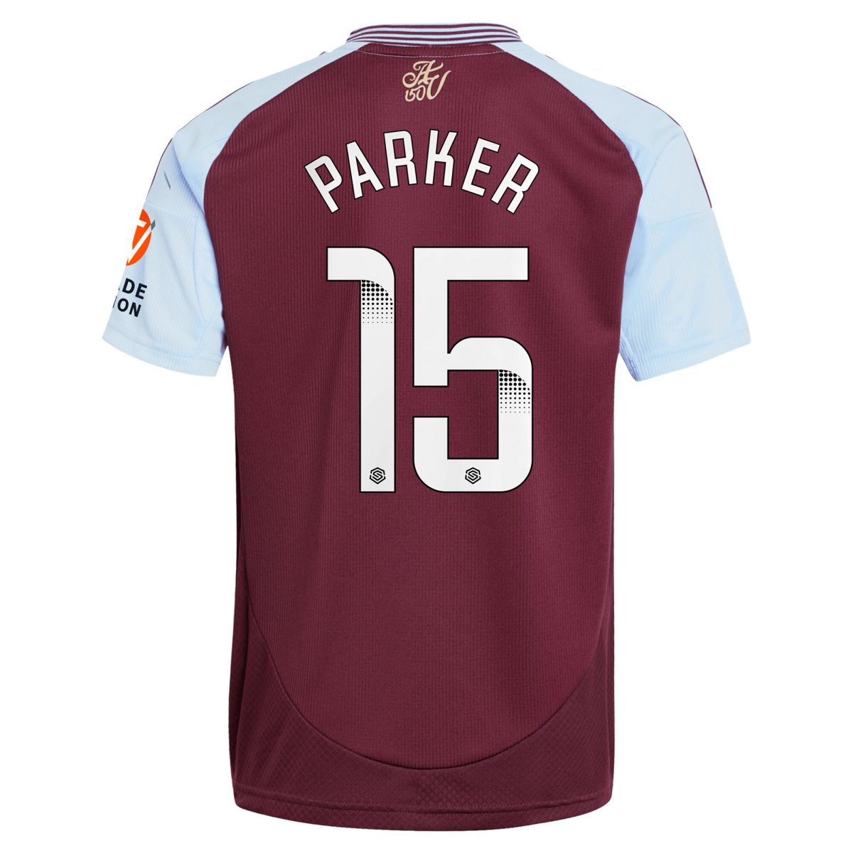 aston villa wsl adidas home shirt 2024-25 with parker 15 printing Collection | Official Aston Villa Jerseys for Fans
