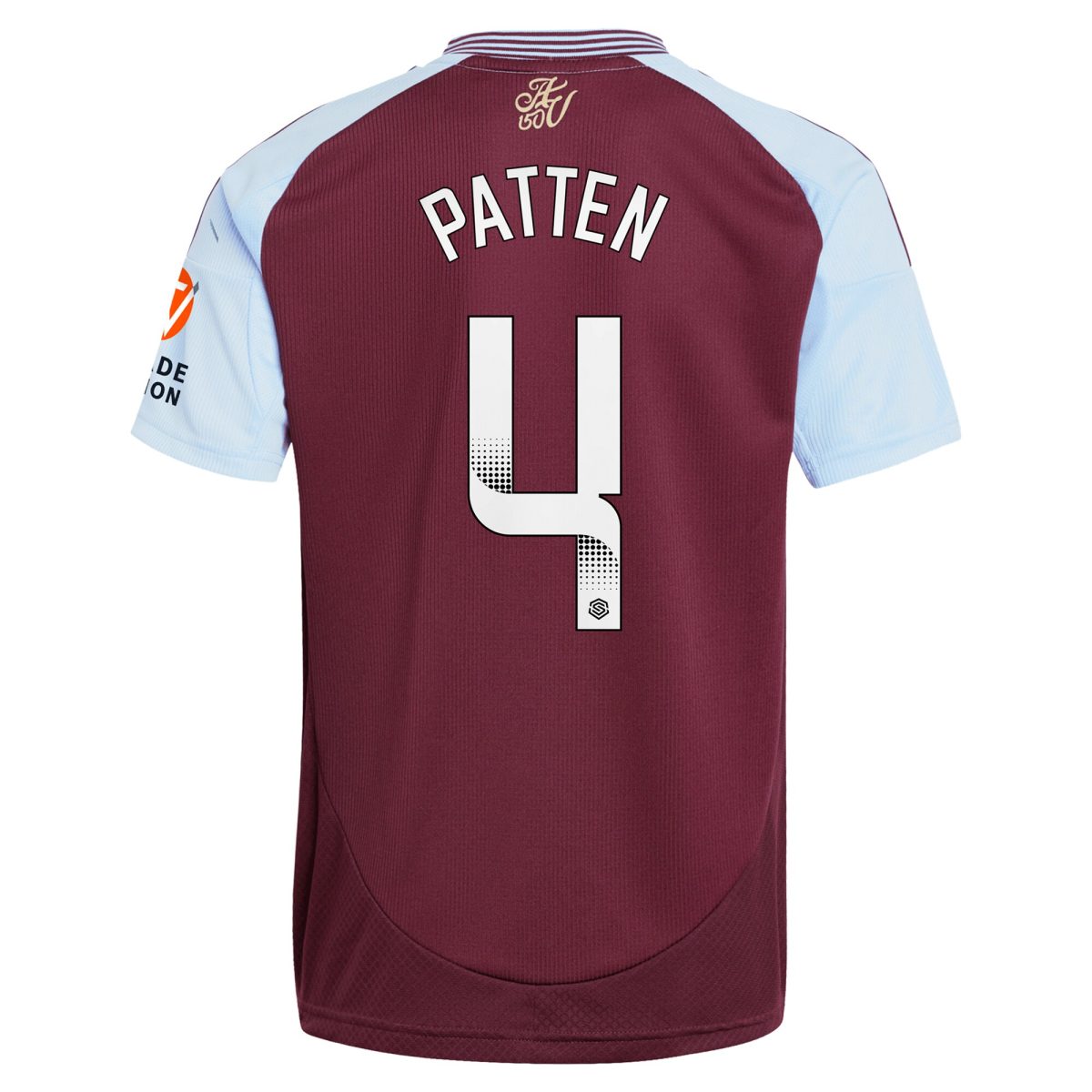 aston villa wsl adidas home shirt 2024-25 with patten 4 printing Collection | Official Aston Villa Jerseys for Fans