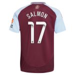aston villa wsl adidas home shirt 2024-25 with salmon 17 printing Collection | Official Aston Villa Jerseys for Fans