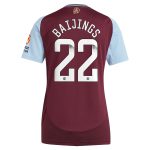 aston villa wsl adidas home shirt 2024-25 – womens with baijings 22 printing Collection | Official Aston Villa Jerseys for Fans