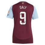 aston villa wsl adidas home shirt 2024-25 – womens with daly 9 printing Collection | Official Aston Villa Jerseys for Fans