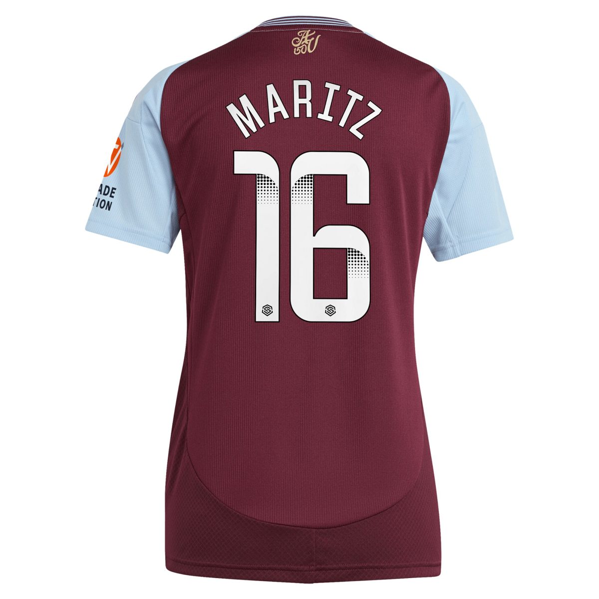 aston villa wsl adidas home shirt 2024-25 – womens with maritz 26 printing Collection | Official Aston Villa Jerseys for Fans