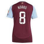 aston villa wsl adidas home shirt 2024-25 – womens with nobbs 8 printing Collection | Official Aston Villa Jerseys for Fans