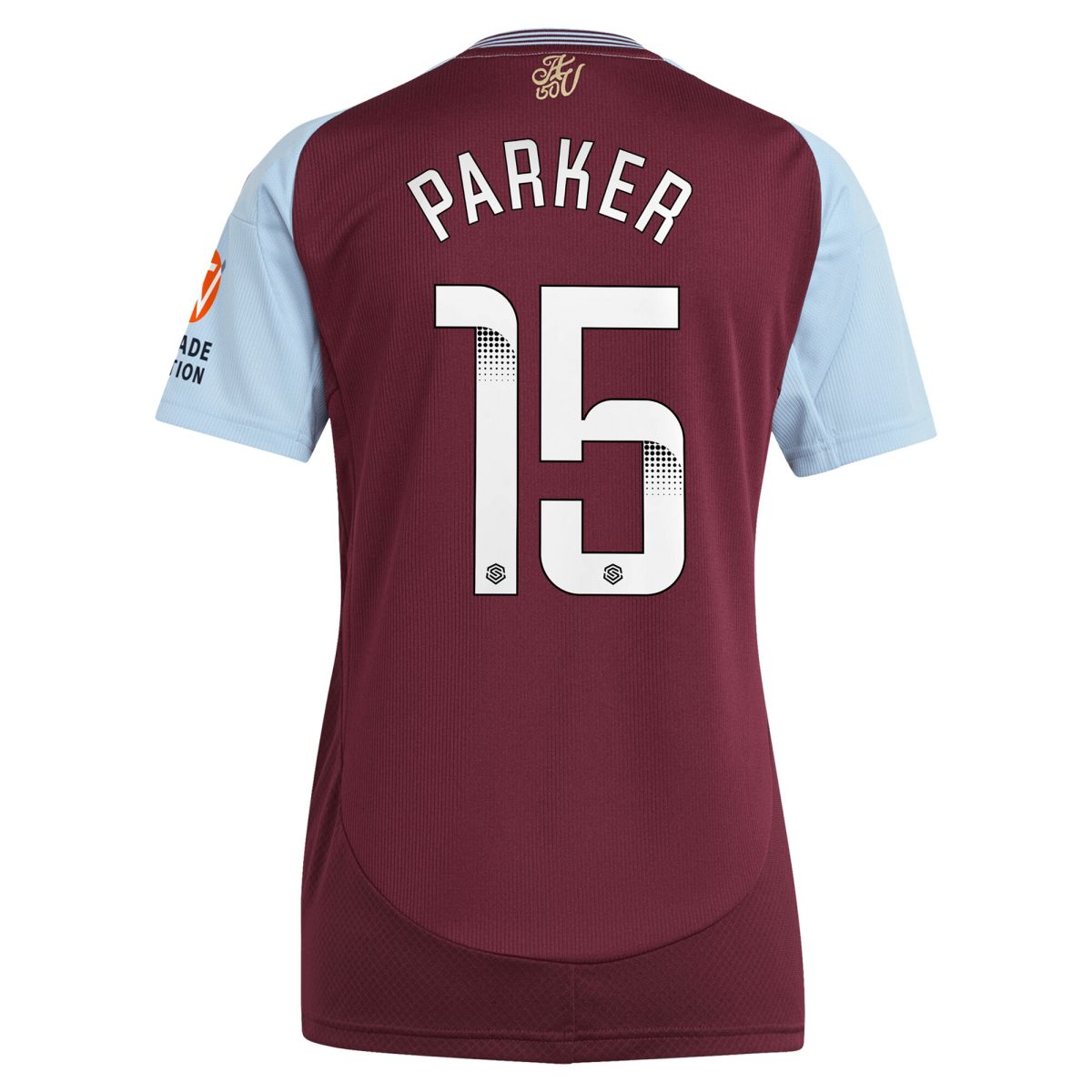 aston villa wsl adidas home shirt 2024-25 – womens with parker 15 printing Collection | Official Aston Villa Jerseys for Fans