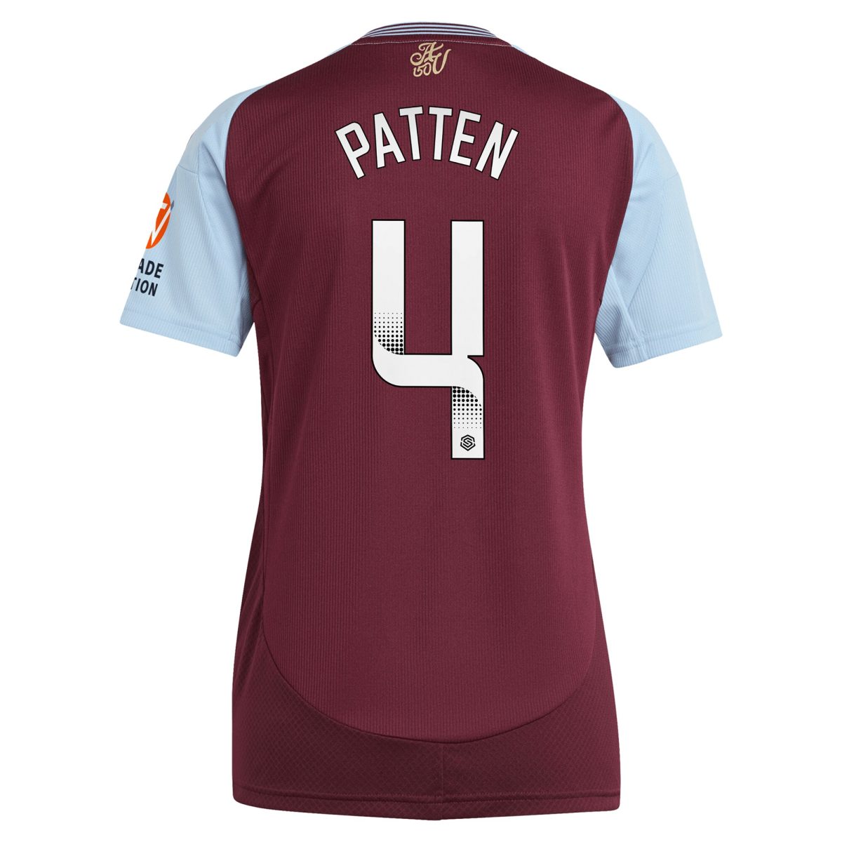 aston villa wsl adidas home shirt 2024-25 – womens with patten 4 printing Collection | Official Aston Villa Jerseys for Fans