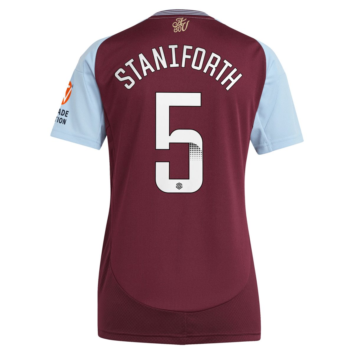 aston villa wsl adidas home shirt 2024-25 – womens with staniforth 5 printing Collection | Official Aston Villa Jerseys for Fans