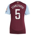 aston villa wsl adidas home shirt 2024-25 – womens with staniforth 5 printing Collection | Official Aston Villa Jerseys for Fans