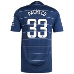 aston villa wsl adidas third authentic shirt 2024-25 with pacheco 33 printing Collection | Official Aston Villa Jerseys for Fans