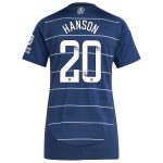 aston villa wsl adidas third shirt 2024-25 – womens with hanson 20 printing Collection | Official Aston Villa Jerseys for Fans