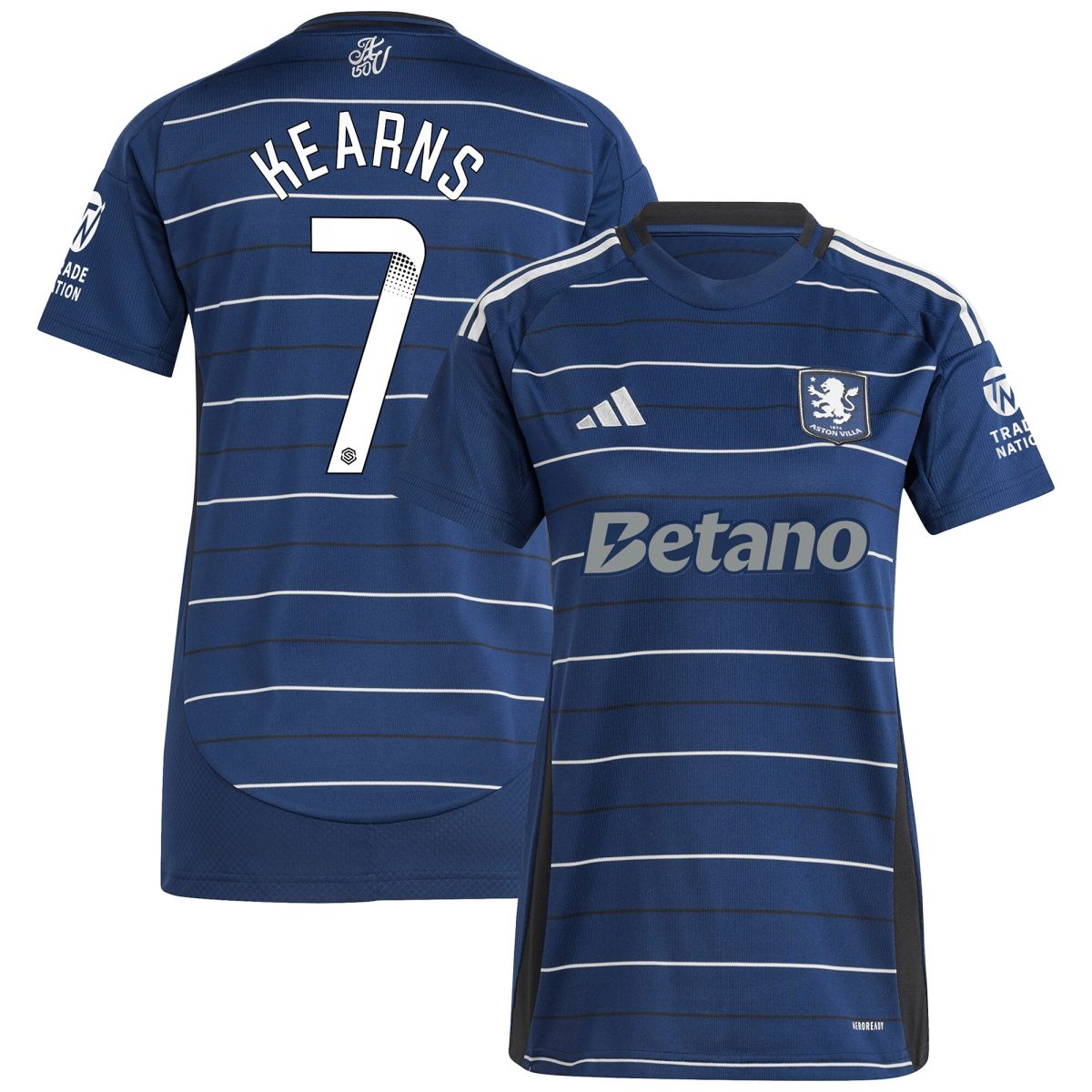 aston villa wsl adidas third shirt 2024-25 – womens with kearns 7 printing Collection | Official Aston Villa Jerseys for Fans
