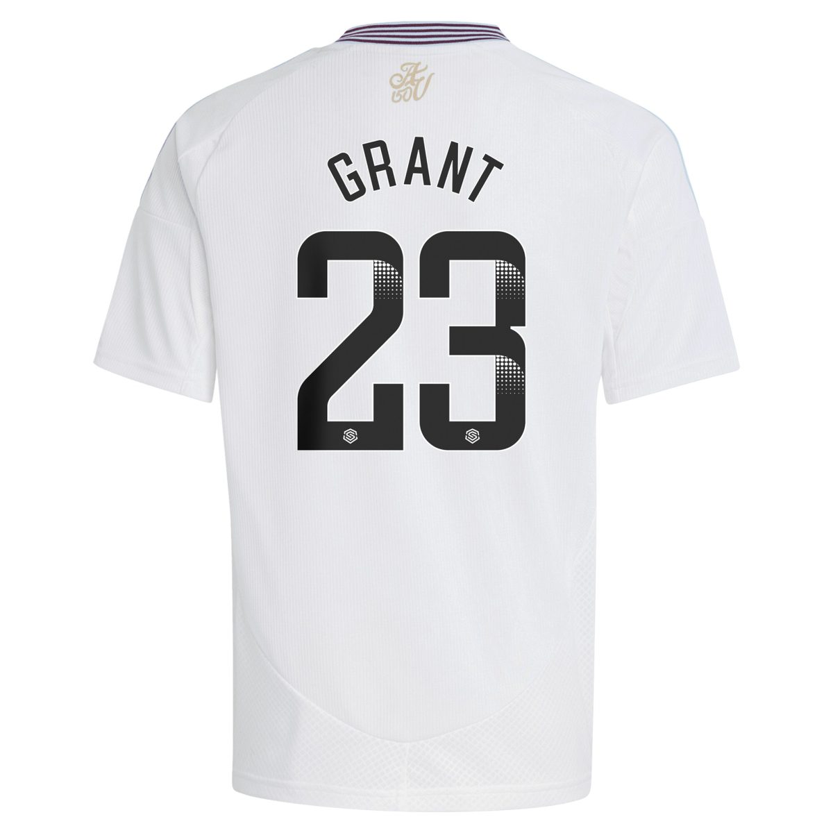 aston villa wsl away shirt 2024-25 – kids with grant 23 printing Collection | Official Aston Villa Jerseys for Fans