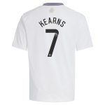 aston villa wsl away shirt 2024-25 – kids with kearns 7 printing Collection | Official Aston Villa Jerseys for Fans