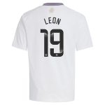 aston villa wsl away shirt 2024-25 – kids with leon 19 printing Collection | Official Aston Villa Jerseys for Fans