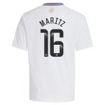 aston villa wsl away shirt 2024-25 – kids with maritz 16 printing Collection | Official Aston Villa Jerseys for Fans