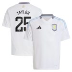 aston villa wsl away shirt 2024-25 – kids with taylor 25 printing Collection | Official Aston Villa Jerseys for Fans