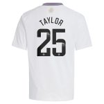 aston villa wsl away shirt 2024-25 – kids with taylor 25 printing Collection | Official Aston Villa Jerseys for Fans