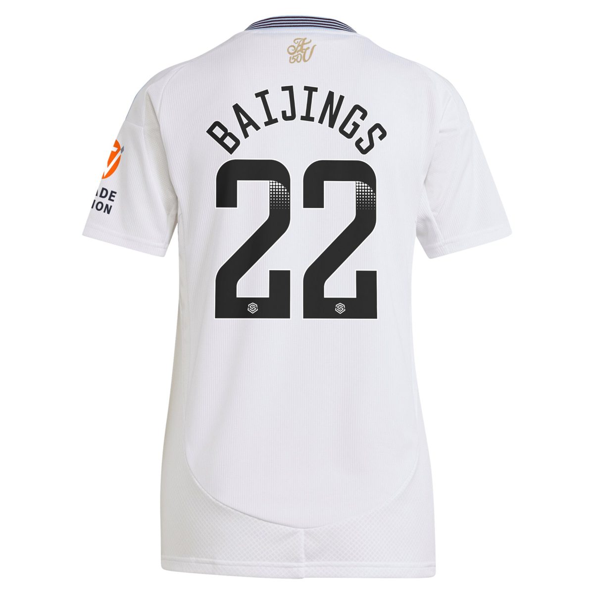 aston villa wsl away shirt 2024-25 – womens with baijings 22 printing Collection | Official Aston Villa Jerseys for Fans