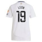 aston villa wsl away shirt 2024-25 – womens with leon 19 printing Collection | Official Aston Villa Jerseys for Fans