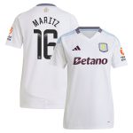aston villa wsl away shirt 2024-25 – womens with maritz 16 printing Collection | Official Aston Villa Jerseys for Fans